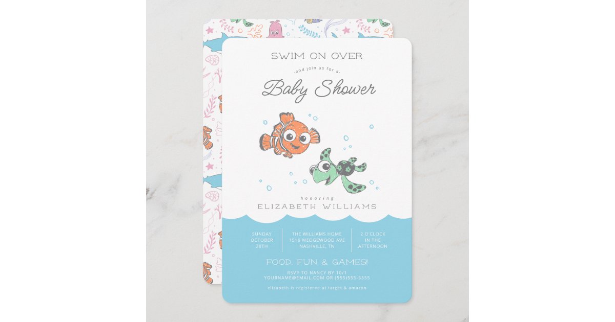 Finding Nemo Theme Games Baby Shower Games Baby Shower Games - Finding nemo  baby shower, Modern baby shower games, Nemo baby shower, free games  findings 