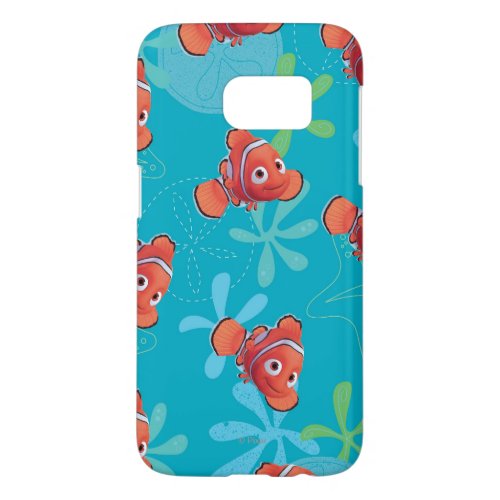 Nemo Teal Pattern Samsung Galaxy S7 Case