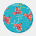 Nemo Teal Pattern Magnet