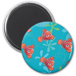 Nemo Teal Pattern Magnet