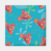 Nemo Teal Pattern