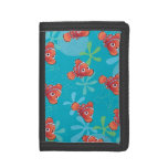 Nemo Teal Pattern Trifold Wallet