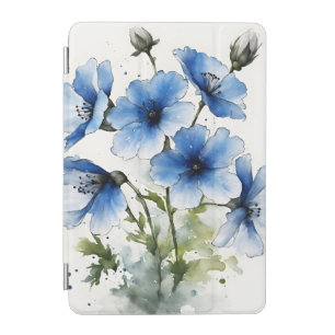Nemophila - Watercolor flowers iPad Mini Cover