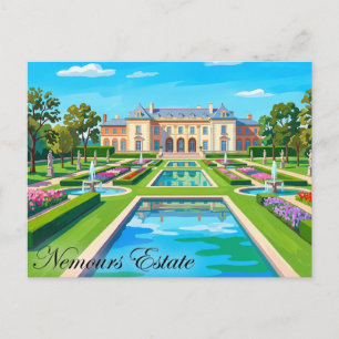 Nemours Estate USA Postcard