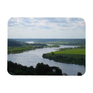Nemunas River at Vilkija, LITHUANIA --- Magnet