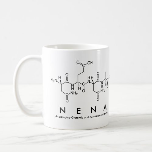 Nena peptide name mug