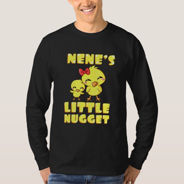 Nenes Little Nugget Chicken Grandma Mothers Day T-Shirt (Front)