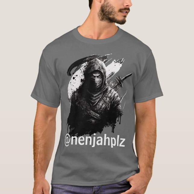 @nenjahplz Dark T-Shirt (Front)
