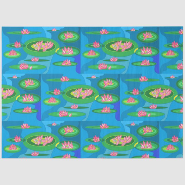 Nenufares Tissue Paper (Front)