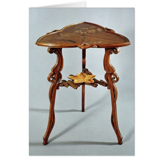Nenuphar side table, c.1900 cards (Front)