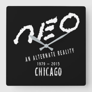 neo Chicago - Square Clock