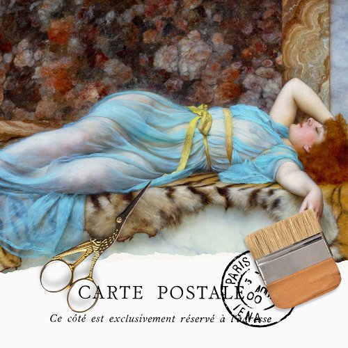 Neo_classical Vintage Woman Godward Tissue Paper