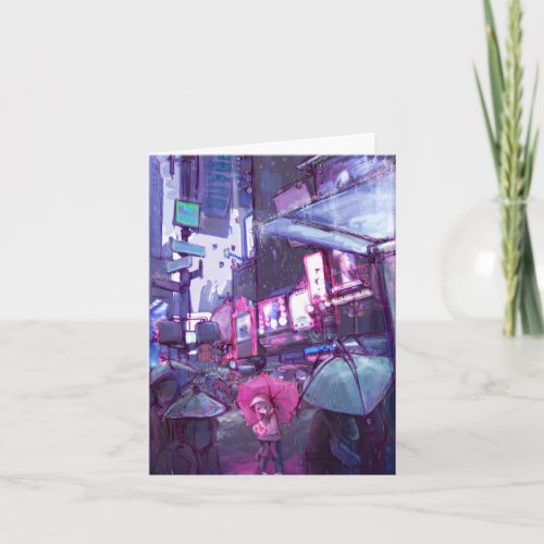 Neo New York Note Card