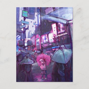 Neo New York Postcard by camilladerrico at Zazzle
