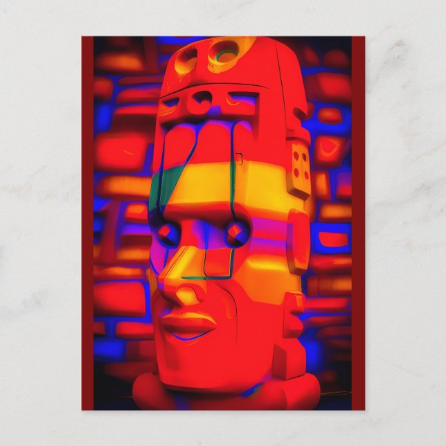 Neo-Polynesian Postcard (Front)