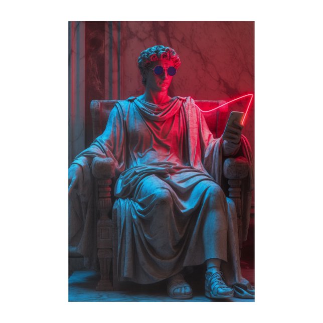 Neo-Roman Remix Acrylic Print (Front)