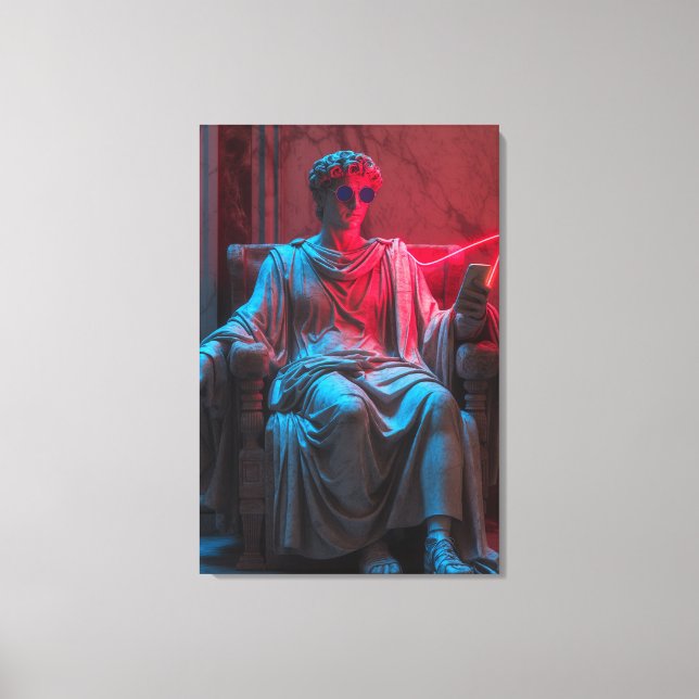 Neo-Roman Remix Canvas Print (Front)