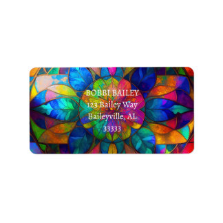NEO Stained Glass Label