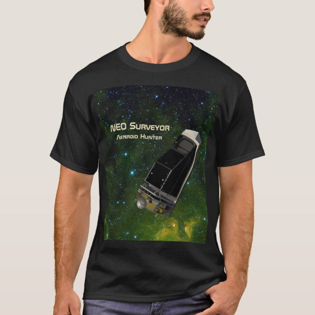 NEO Surveyor Asteroid Hunter T-Shirt (Front)