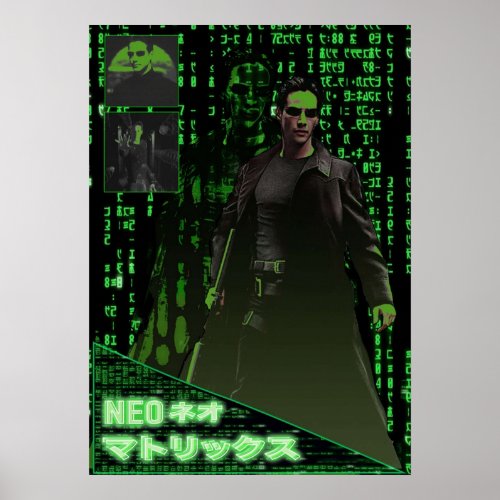 Neo  The Matrix  Japanese Poster