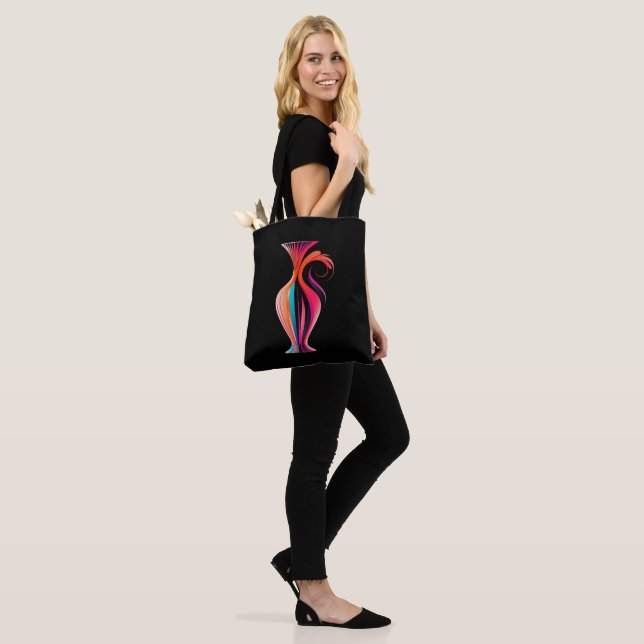 NEO VASE #3 TOTE BAG (On Model)