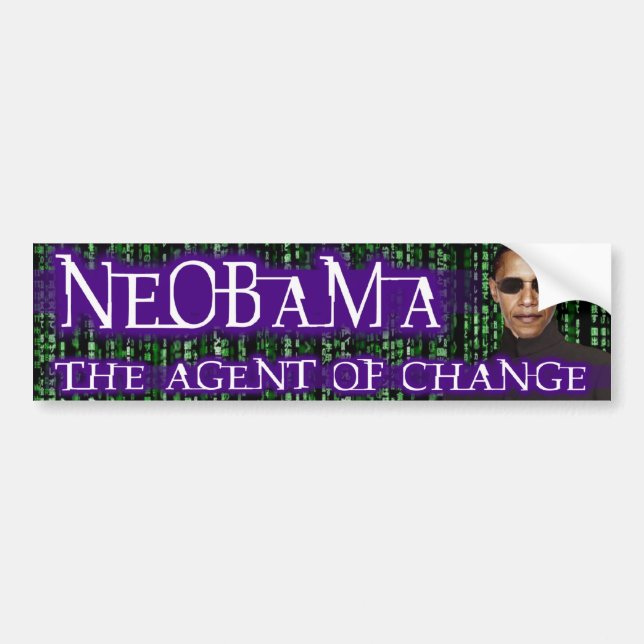 Neobama bumpersticker bumper sticker (Front)
