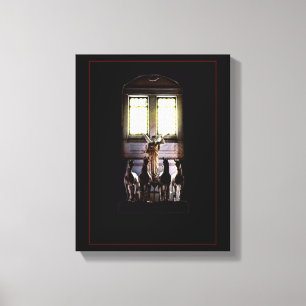 Neoclassical Marble Sculpture Canvas Print