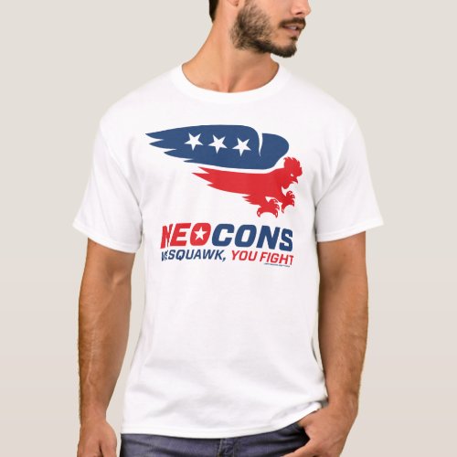 Neocon Chickenhawk Logo T_Shirt
