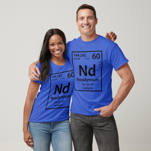 Neodymium Element (black) T-Shirt (Unisex)