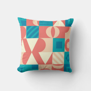 NeoGeo pattern throw pillow