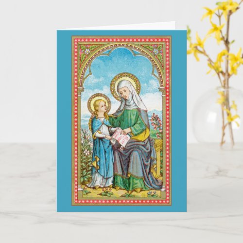 NeoGothic St Anne and Young Mary SAU 29 Card