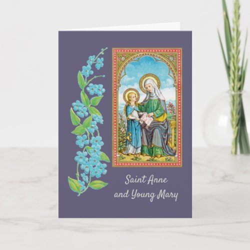 NeoGothic St Anne and Young Mary SAU 29 Card