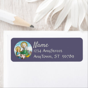 NeoGothic St. Anne and Young Mary (SAU 29) Label