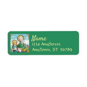 NeoGothic St. Anne and Young Mary (SAU 29) Label