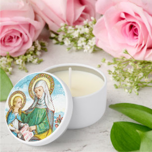 NeoGothic St. Anne and Young Mary (SAU 29) Mini Candle Favors