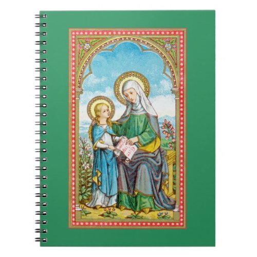 NeoGothic St Anne and Young Mary SAU 29 Notebook