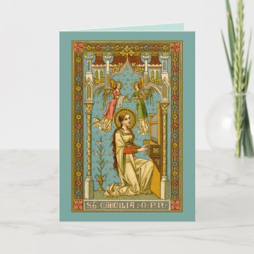 NeoGothic St Cecilia of Rome BNG 02 Card