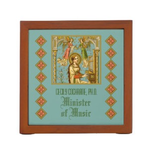 NeoGothic St. Cecilia of Rome (BNG 02) Desk Organi Desk Organizer
