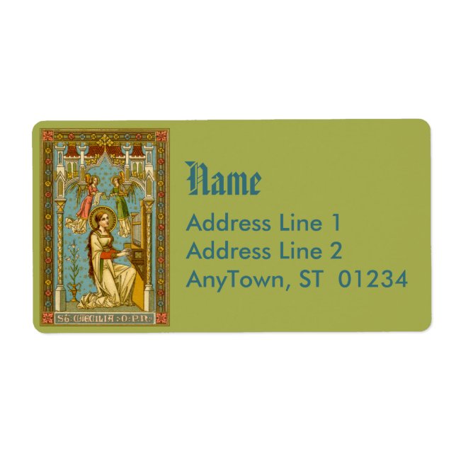 NeoGothic St. Cecilia of Rome (BNG 02) Label (Front)