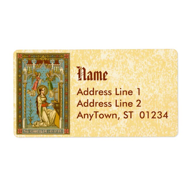 NeoGothic St. Cecilia of Rome (BNG 02) Label (Front)