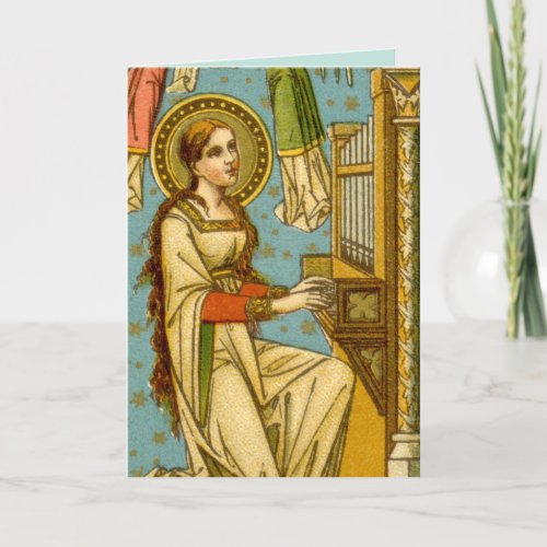 NeoGothic St Cecilia of Rome detail BNG 02 Card