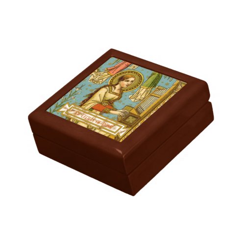 NeoGothic St Cecilia of Rome detail BNG 02 Gift Box