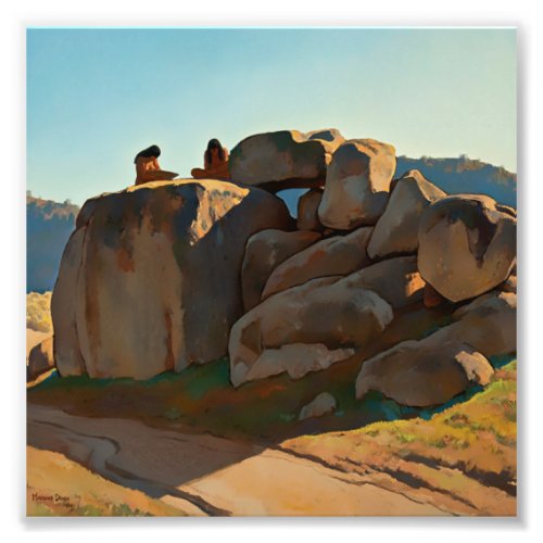 Neolithic Afternoon by Maynard Dixon Photo Print
