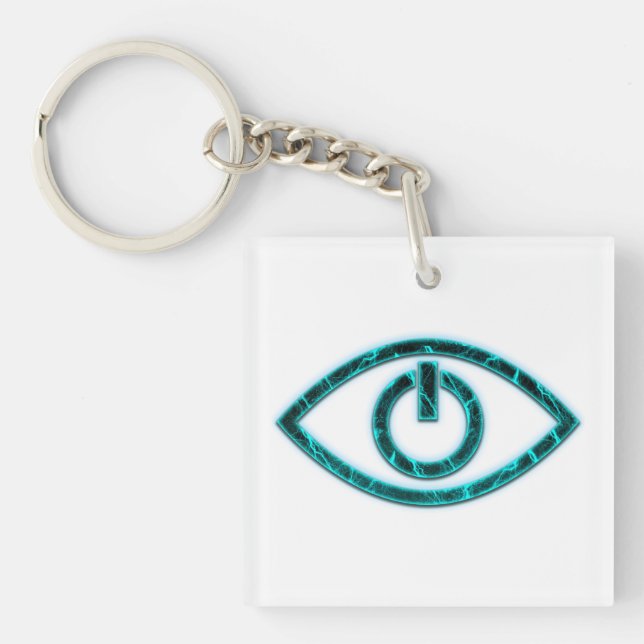 Neolution -Blue- Orphan Black Keychain (Front)
