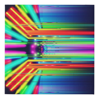 Neon 80's Retro Futuristic Wall Art