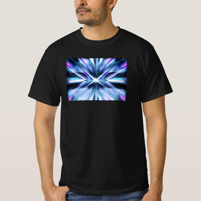 Neon Abstract - The magnet T-Shirt (Front)