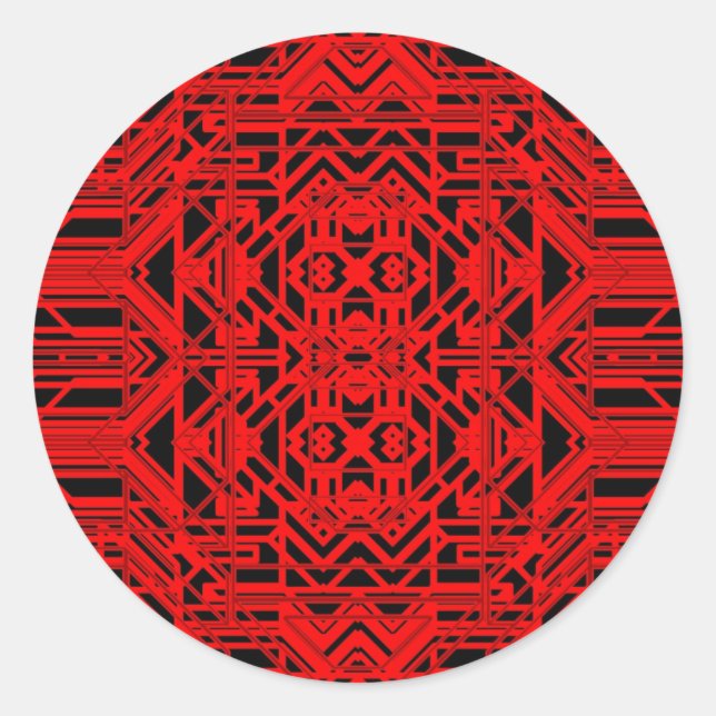 Neon Aeon 12 Classic Round Sticker (Front)