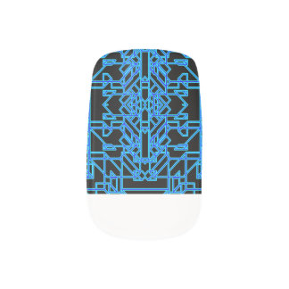Neon Aeon 4 Minx Nail Wraps