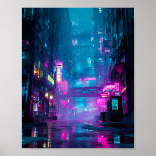 Neon After Midnight Poster