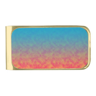 Neon Afterlight Gold Finish Money Clip